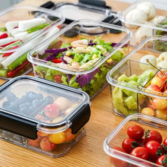 Leak-proof Food Storage Container with Lid for Kitchen Organization