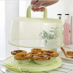 Portable Cake Box With Cover Cake Preservation Storage Box