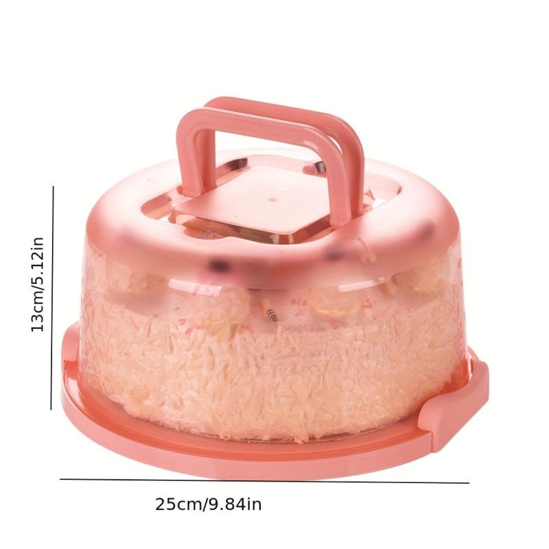 Portable Cake Box With Cover Cake Preservation Storage Box