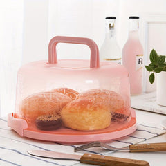 Portable Cake Box With Cover Cake Preservation Storage Box