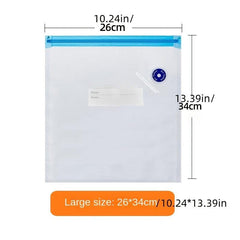 10pcs Vacuum Sealer Plastic Bags Air Pump Valve Food Preservation Bag