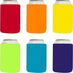 3pcs Foam Can Cooler Sleeve Insulated Beer & Soda Cover Bar Party Supplies