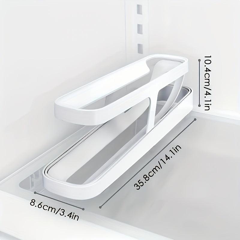 Egg Dispenser 2 Tiers Egg Trays Egg Storage Box For Refrigerator
