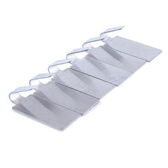 6pcs Stainless Steel Adhesive Hooks for Heavy Duty Use in Home Kitchen Bathroom