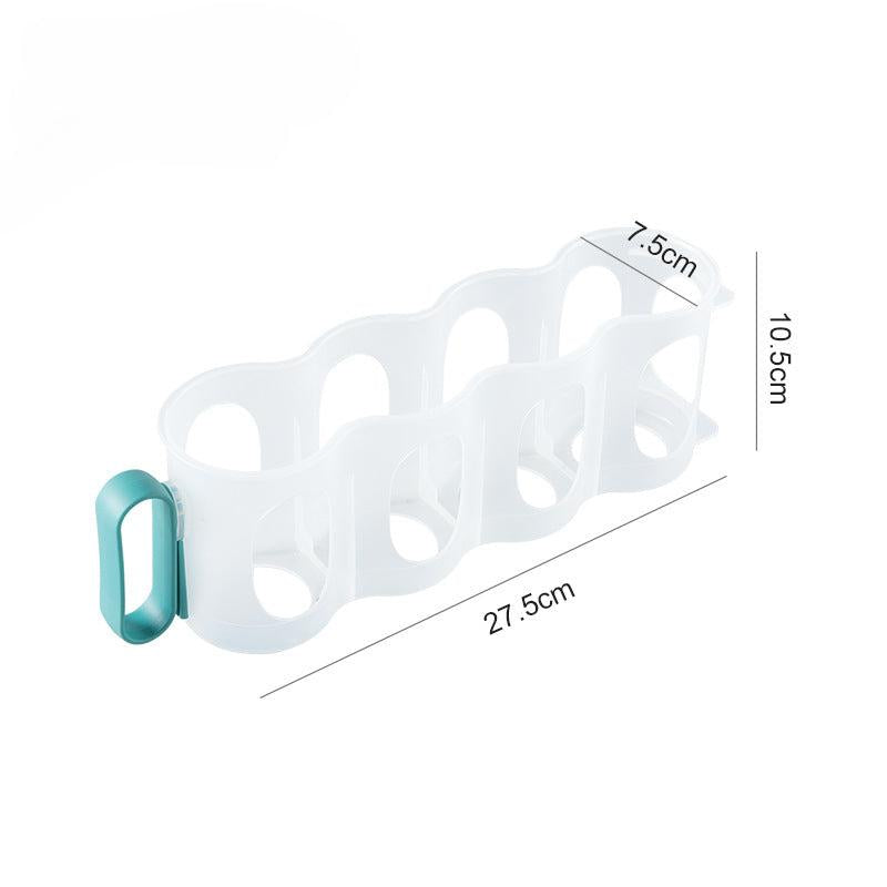 3pcs Plastic Kitchen Refrigerator Storage Boxes for Beer and Soda