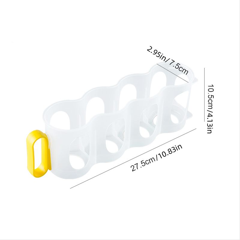 3pcs Plastic Kitchen Refrigerator Storage Boxes for Beer and Soda