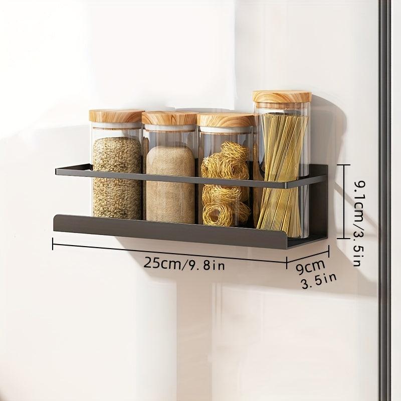 Magnetic Spice Rack Organizer Shelf for Fridge Microwave