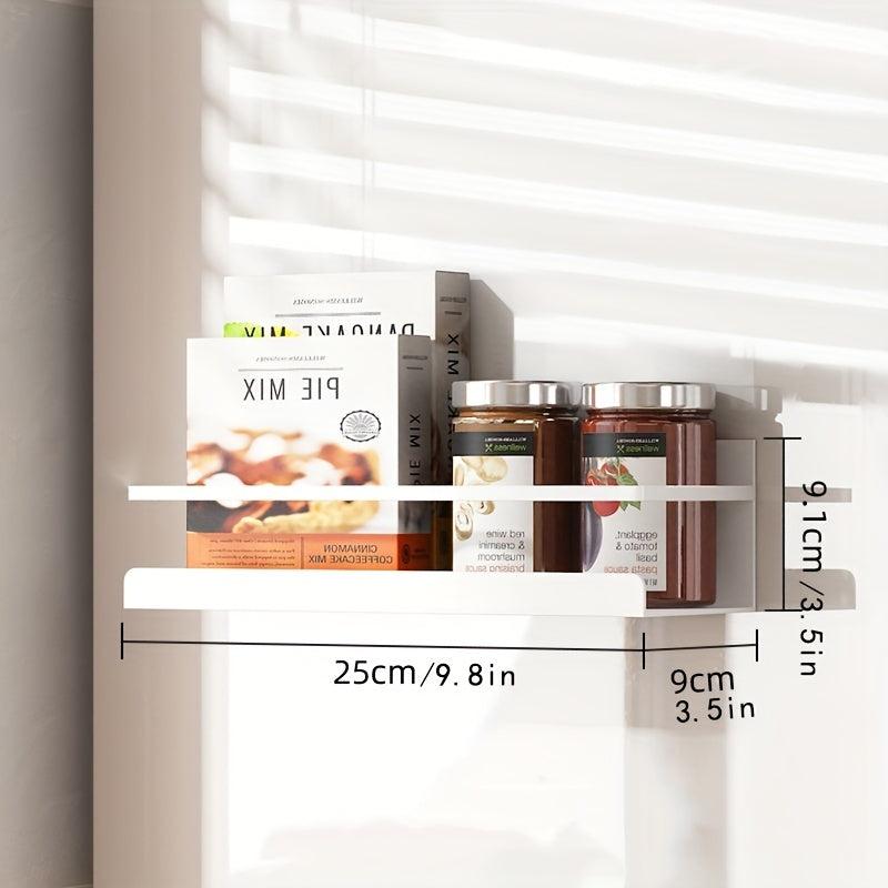 Magnetic Spice Rack Organizer Shelf for Fridge Microwave