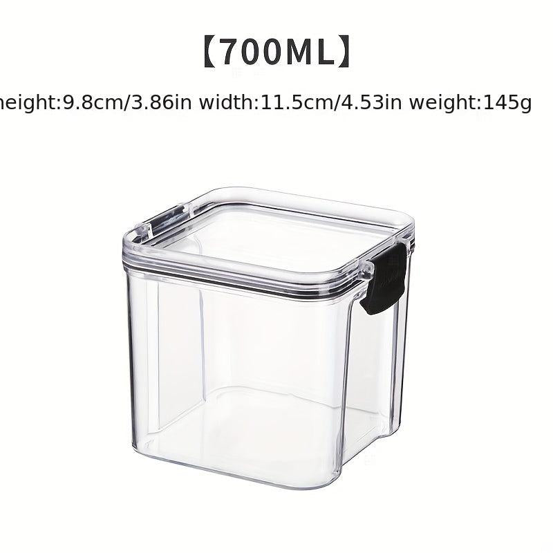 Airtight Food Storage Container Candy Jars With Lids Biscuit Tea Can