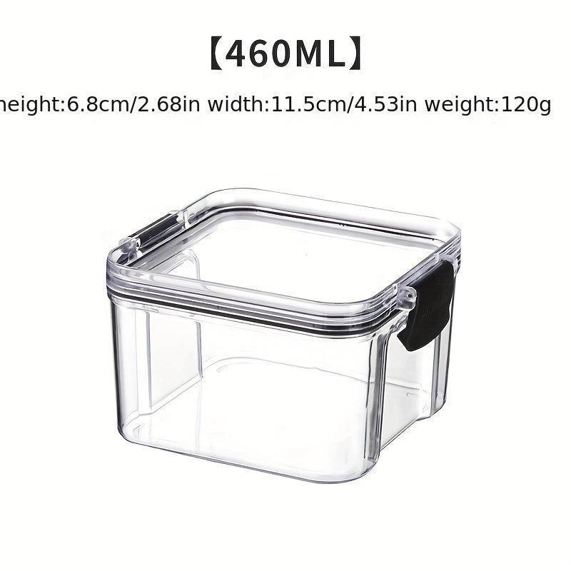 Airtight Food Storage Container Candy Jars With Lids Biscuit Tea Can