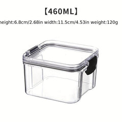 Airtight Food Storage Container Candy Jars With Lids Biscuit Tea Can