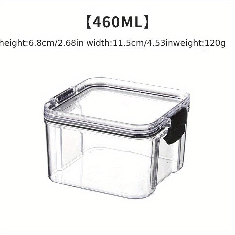 Airtight Food Storage Container Candy Jars With Lids Biscuit Tea Can