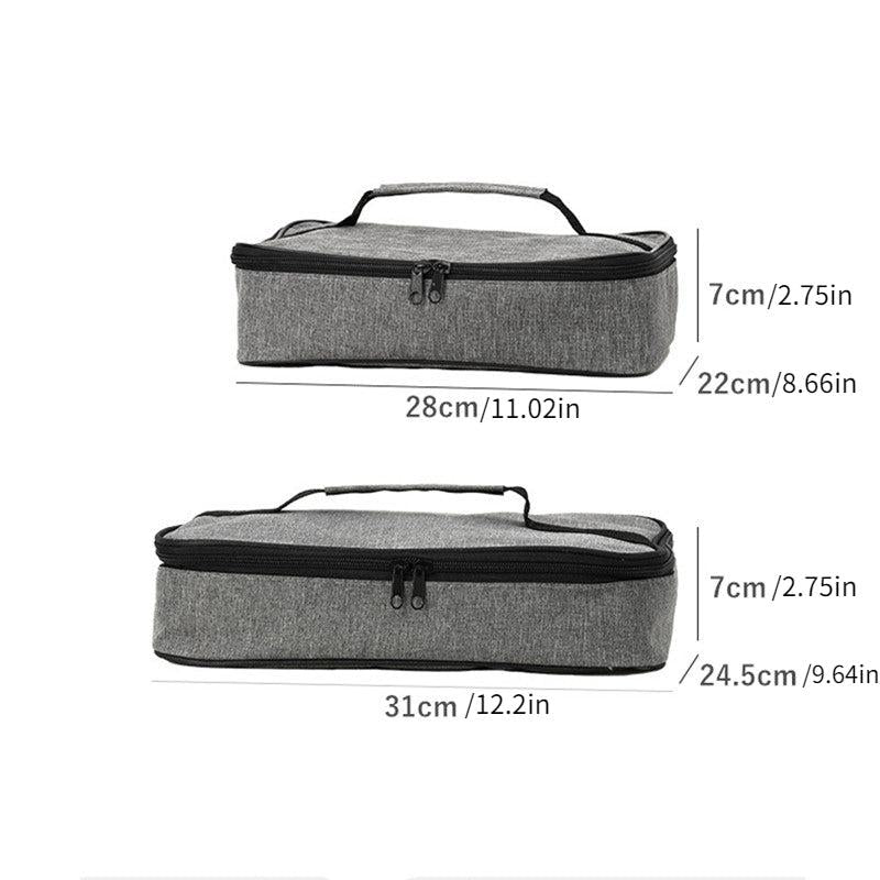 Portable Thermal Lunch Box Bag Insulated Food Storage Container Cooler Bag
