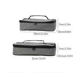 Portable Thermal Lunch Box Bag Insulated Food Storage Container Cooler Bag