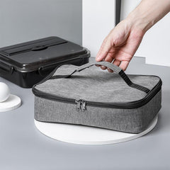 Portable Thermal Lunch Box Bag Insulated Food Storage Container Cooler Bag