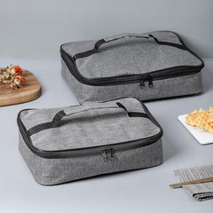 Portable Thermal Lunch Box Bag Insulated Food Storage Container Cooler Bag