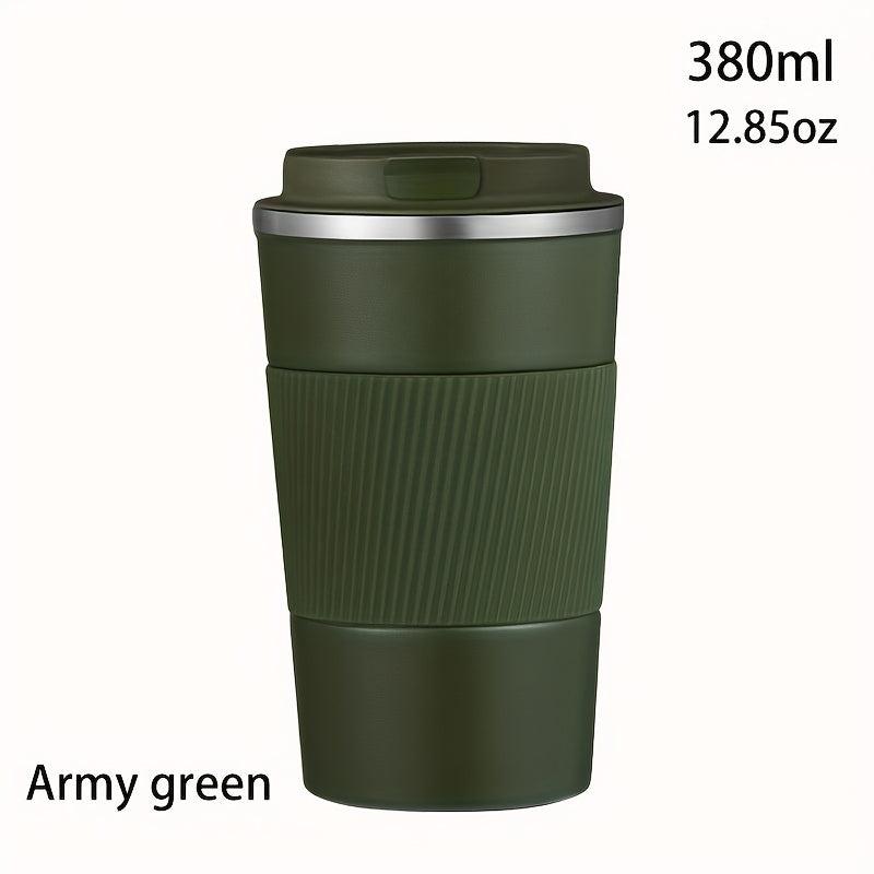 Stainless Steel Travel Mug 12.85oz Vacuum Insulated Coffee Travel Mug