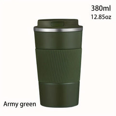 Stainless Steel Travel Mug 12.85oz Vacuum Insulated Coffee Travel Mug