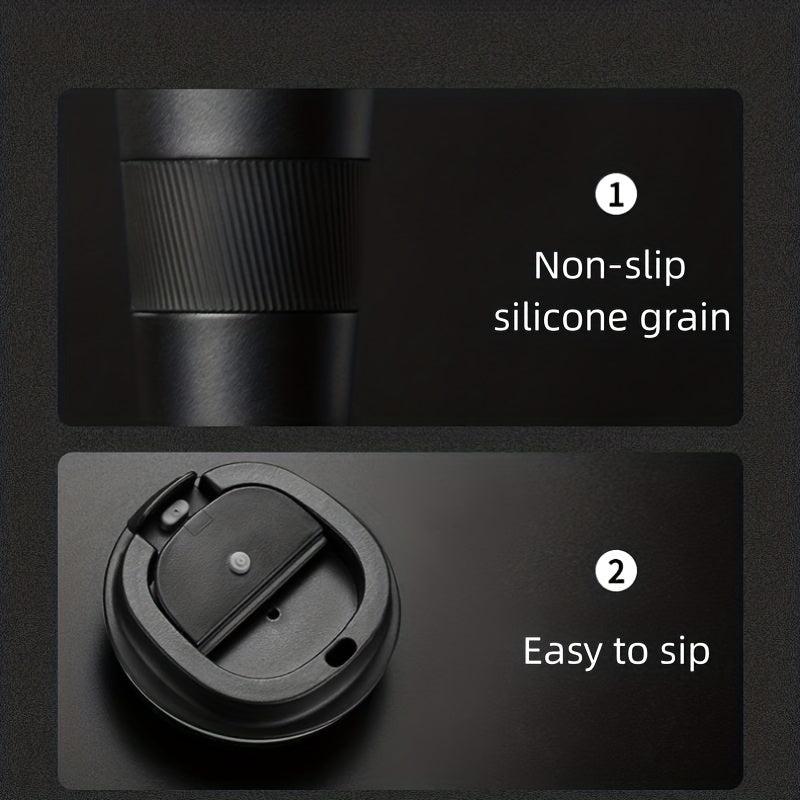 Stainless Steel Travel Mug 12.85oz Vacuum Insulated Coffee Travel Mug