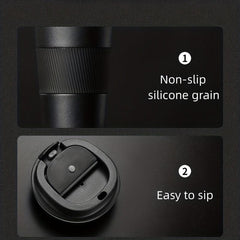 Stainless Steel Travel Mug 12.85oz Vacuum Insulated Coffee Travel Mug