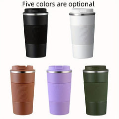 Stainless Steel Travel Mug 12.85oz Vacuum Insulated Coffee Travel Mug