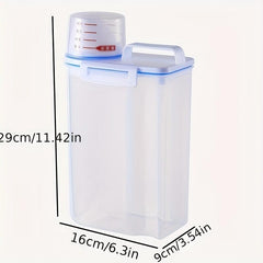 Large Capacity Rice Bucket with Pour Spout