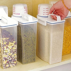 Large Capacity Rice Bucket with Pour Spout