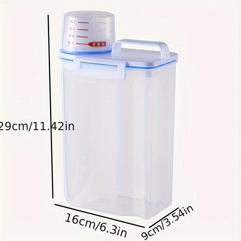 Large Capacity Rice Bucket with Pour Spout