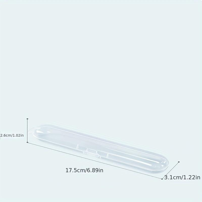 Plastic Spoon Storage Case Lightweight Dust-proof Transparent Utensils Box