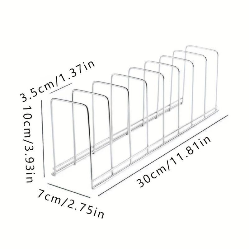 Stainless Steel Dish & Bowl Rack Plate Drainer for Kitchen Countertop