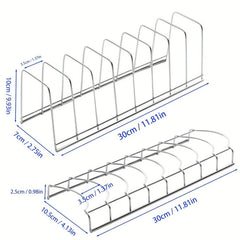 Stainless Steel Dish & Bowl Rack Plate Drainer for Kitchen Countertop