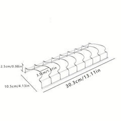 Stainless Steel Dish & Bowl Rack Plate Drainer for Kitchen Countertop