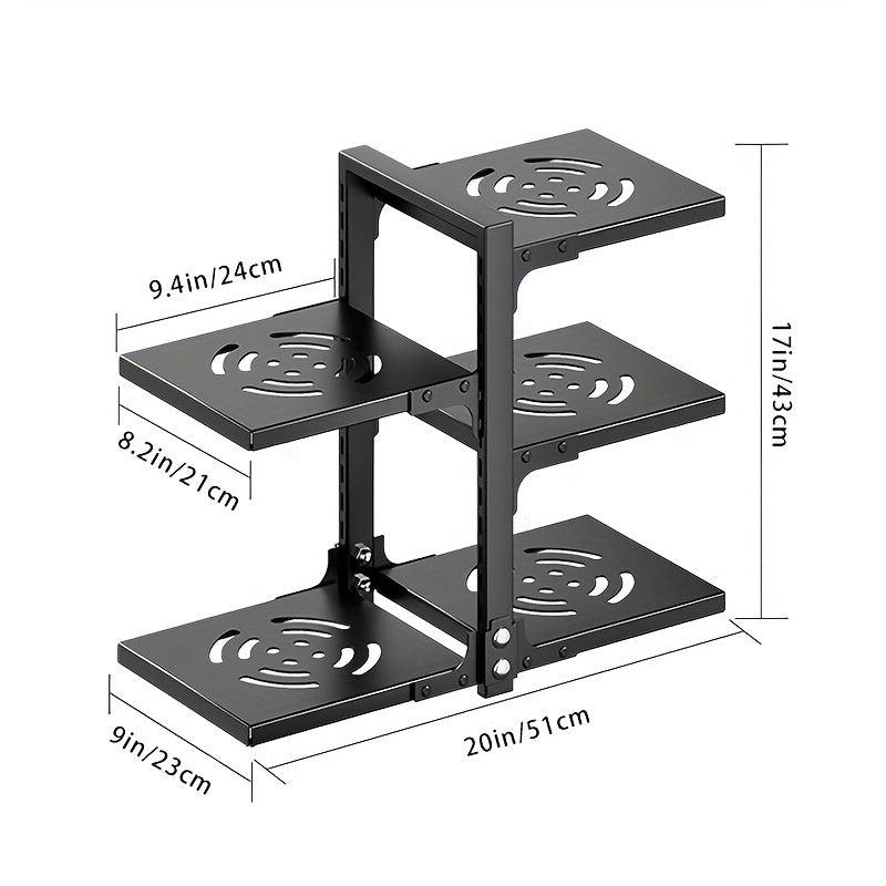 Heavy Duty Pan Organizer Rack For Cabinet