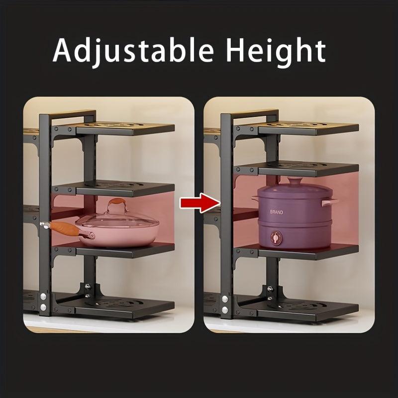 Heavy Duty Pan Organizer Rack For Cabinet