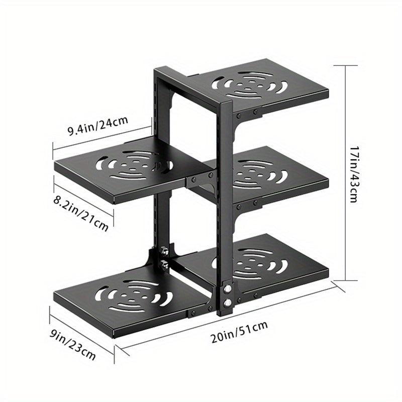 Heavy Duty Pan Organizer Rack For Cabinet