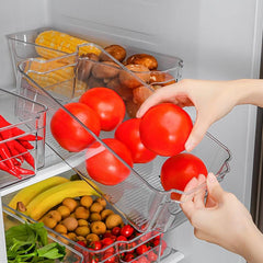 Refrigerator Storage Box Fruit/Vegetable Plastic Drawer Egg Box