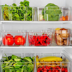 Refrigerator Storage Box Fruit/Vegetable Plastic Drawer Egg Box