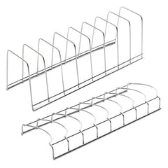 Stainless Steel Dish Rack Bowl Plate Storage Flatware Organizer