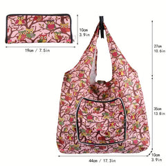 Reusable Grocery Bags Foldable Waterproof Large Capacity Tote Bag H