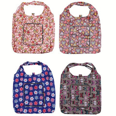Reusable Grocery Bags Foldable Waterproof Large Capacity Tote Bag H