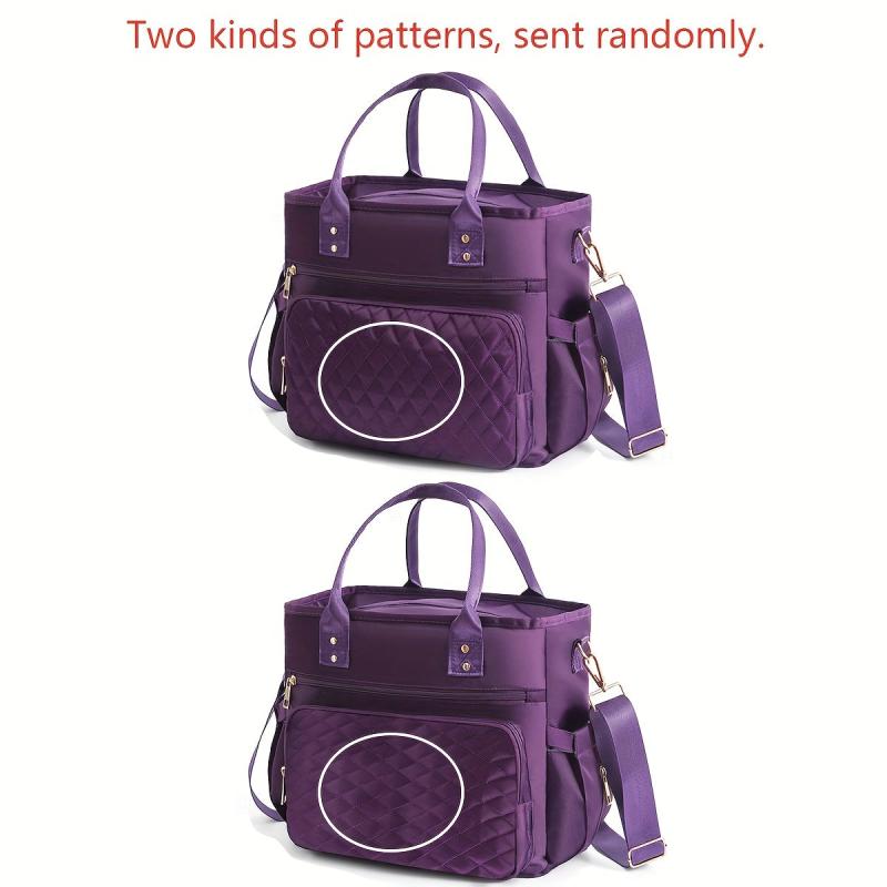 Large Insulated Lunch Bag Aluminum Foil Lunch Box Leakproof Freezable