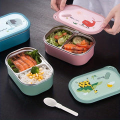 Stainless Steel Bento Box Lunch Container Sealed Food Storage