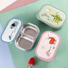 Stainless Steel Bento Box Lunch Container Sealed Food Storage
