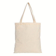 Reusable Canvas Tote Bag for DIY Crafts Shopping Advertising