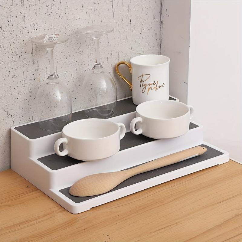 3 Tier Spice Rack Organizer for Kitchen Storage, Countertops, Pantries