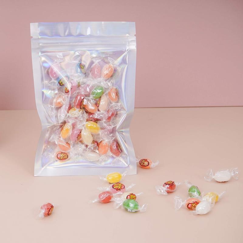 10 pcs Smell Proof Foil Zip Bags for Food Storage and Transportation