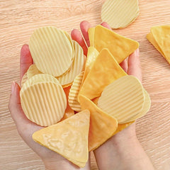 4-Piece Potato Chips Set with Sealing Clips for Snacks