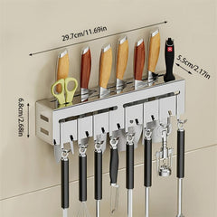 Stainless Steel Rack Punching Kitchen Household Chopsticks Holder