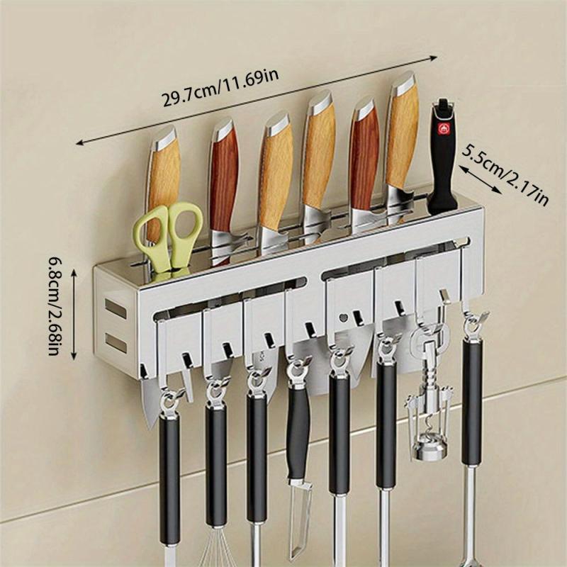 Stainless Steel Rack Punching Kitchen Household Chopsticks Holder