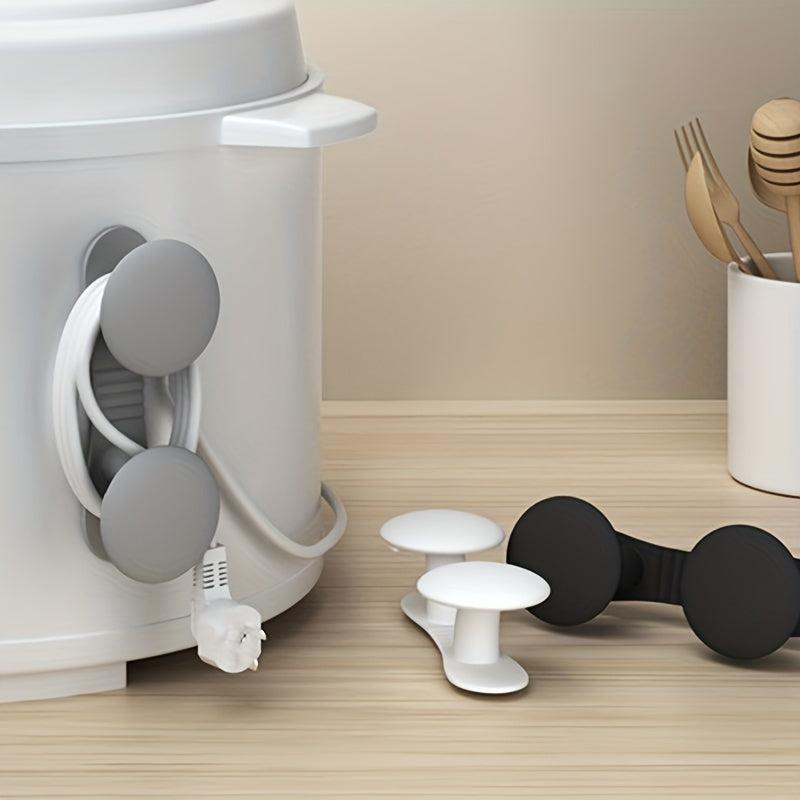 2 Pcs Cord Organizer Wire Winder Plug Holder for Appliances